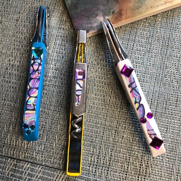 #58d 🐢NWOT Blinged Out Corkscrew with Tortoise Shell Vibes🐢 - Picture 8 of 17